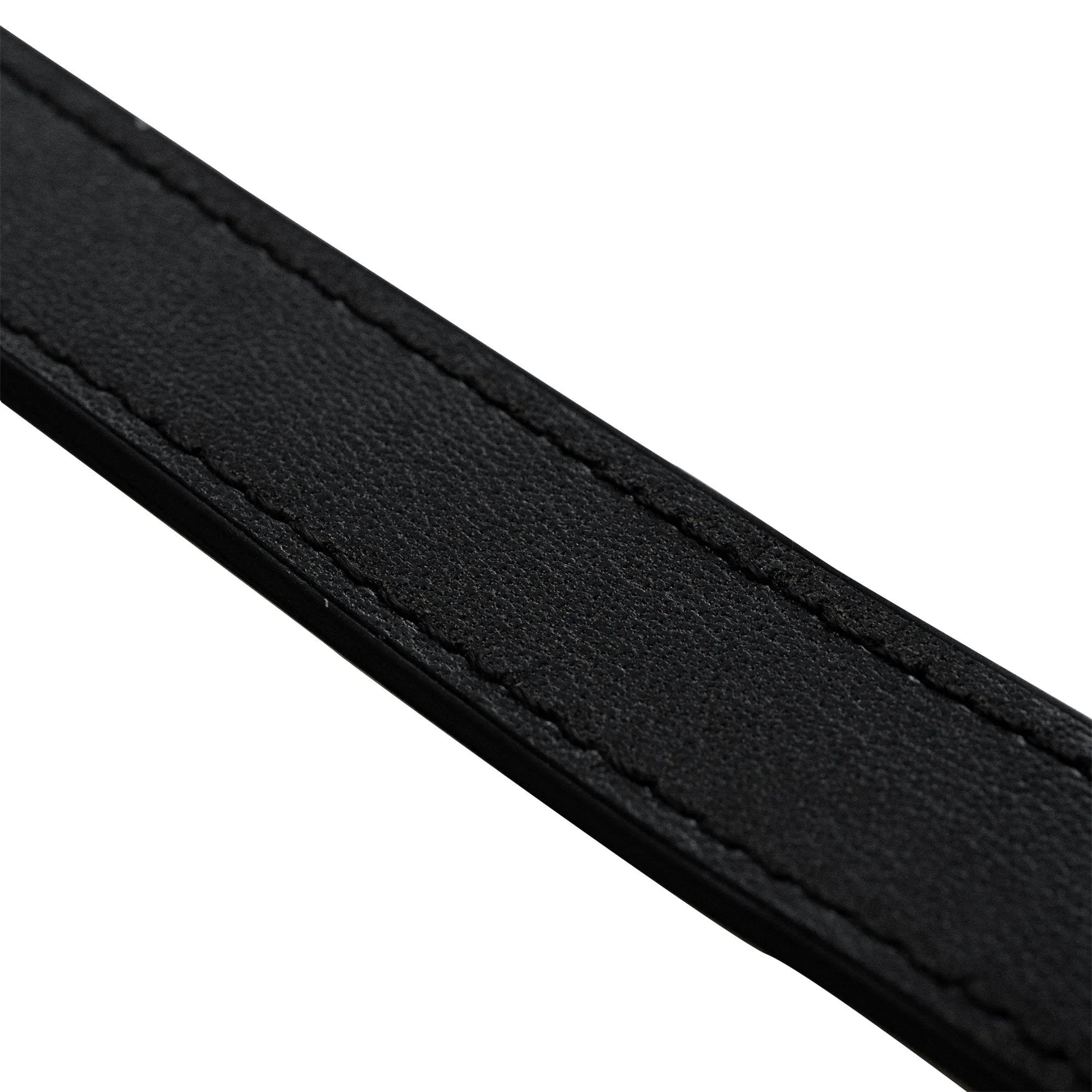 Bracelet en cuir avec boucle-D OnePlus Watch 3 (noir)