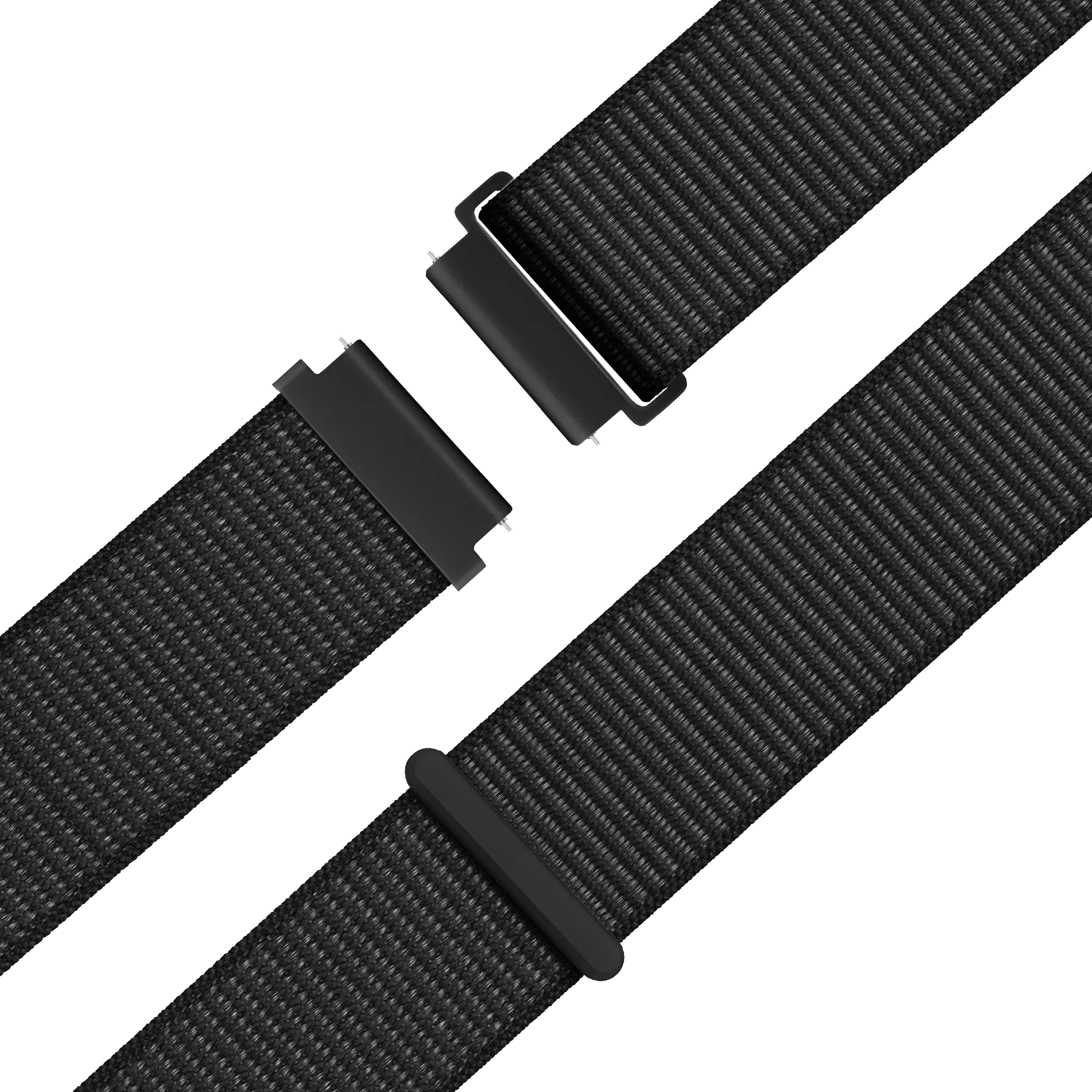Bandz Bracelet nylon à boucle Garmin D2 Air X15 (noir)