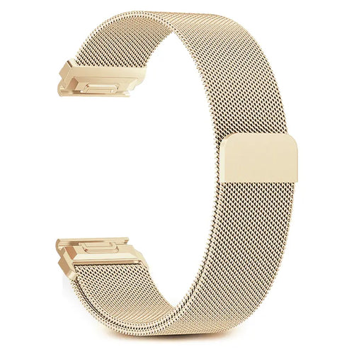 Garmin Fenix 7s Premium Milanese Strap (Champagne)