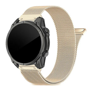 Garmin Fenix 7s Premium Milanese Strap (Champagne)