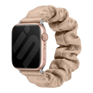 Apple Watch Scrunchie Strap (Champagne)