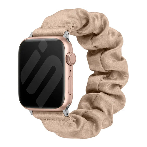 Apple Watch Scrunchie Strap (Champagne)