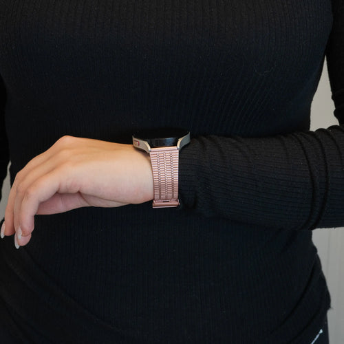 Bandz Bracelet acier ajustable Denver SW 162 (rose sable)