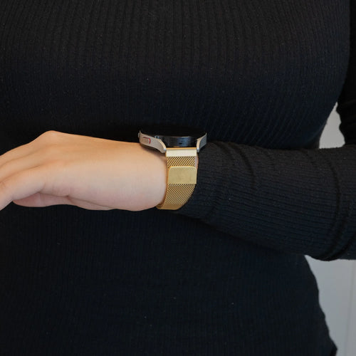 Bandz Polar Pacer Milanese Loop Strap (Gold)