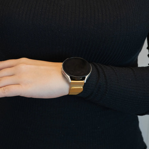 Bandz Polar Pacer Milanese Loop Strap (Gold)