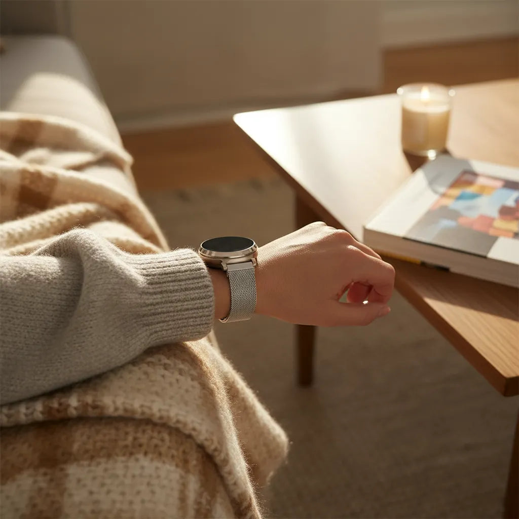 Bracelet Milanais Garmin Lily 2 (lumière stellaire)