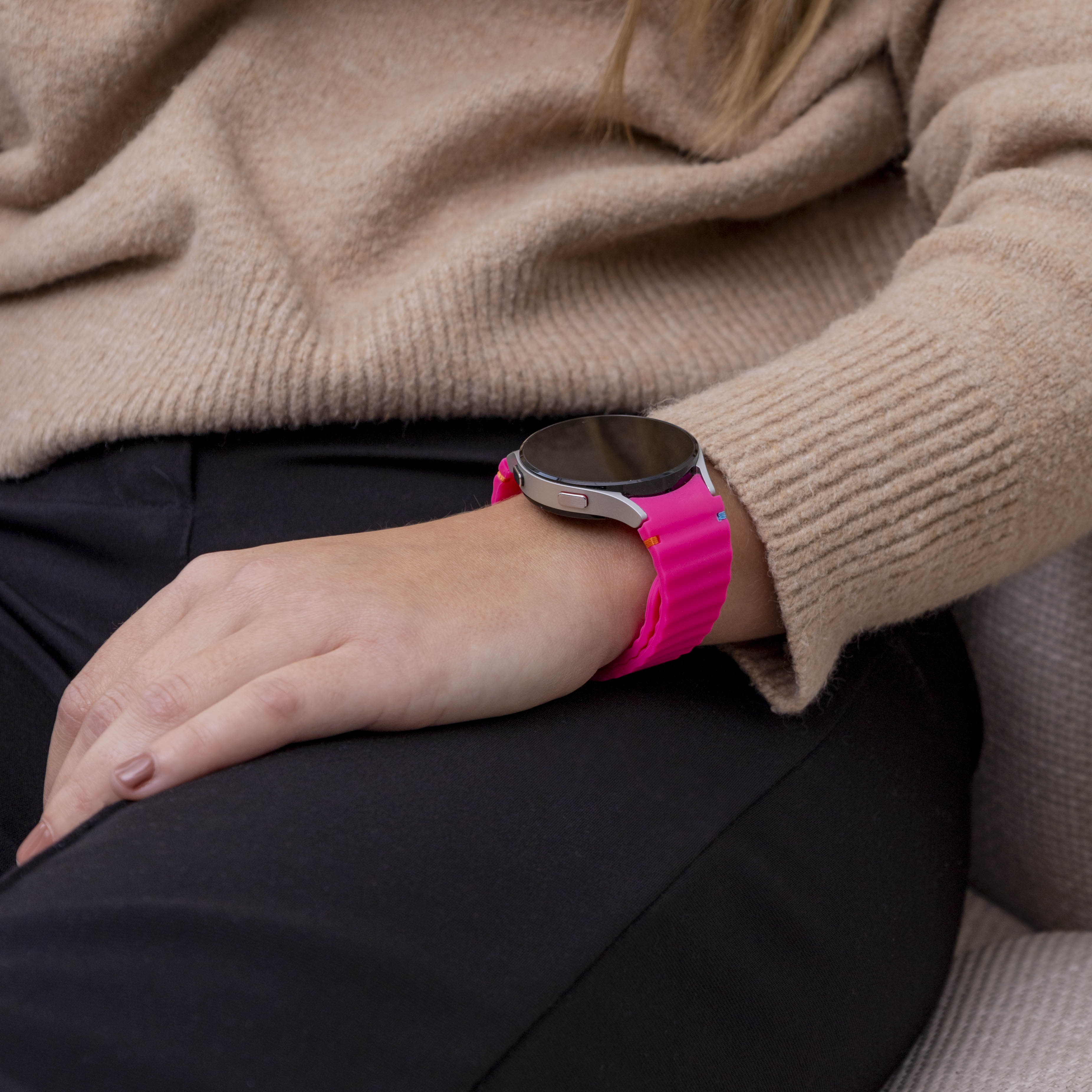 Bracelet Wave Samsung Galaxy Watch 6 - 44mm (rose vif)