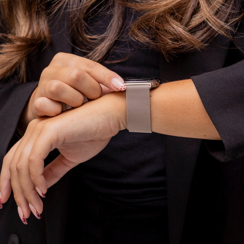Bracelet milanais Samsung Galaxy Watch 9 - 44mm (or rétro)