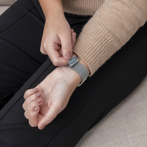 Fitbit Inspire 3 Milanese Strap (Silver)
