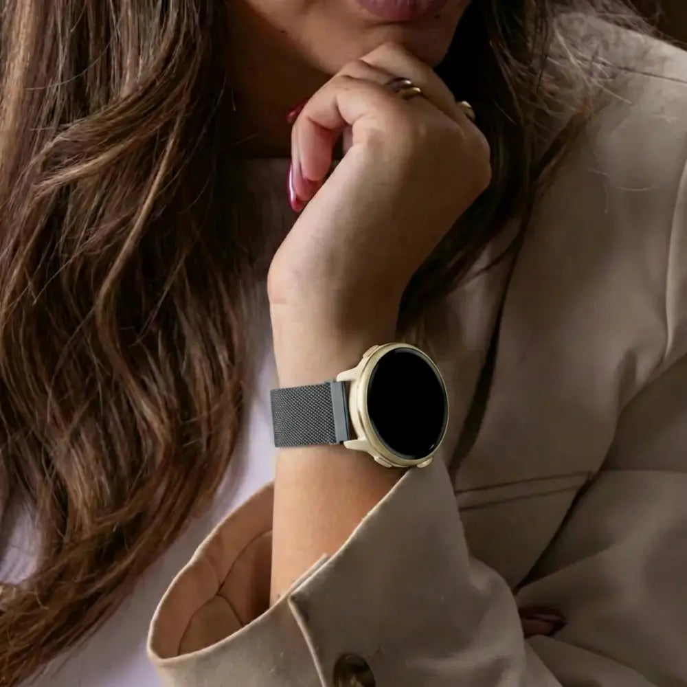 Bracelet Milanais Samsung Galaxy Watch 42mm (gris sidéral)