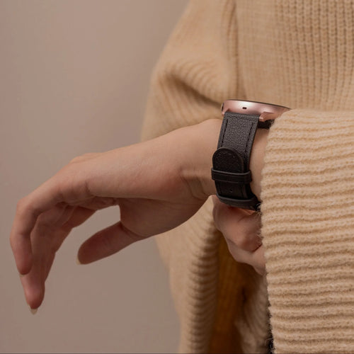 Polar Grit X Pro Leather Strap (tight Black)