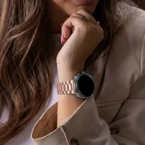 Samsung Galaxy Watch 8 - 40mm Steel Strap (Rose Gold)