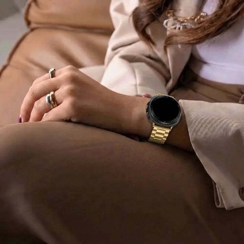 Samsung Galaxy Watch 8 Classic Steel Strap (Gold)