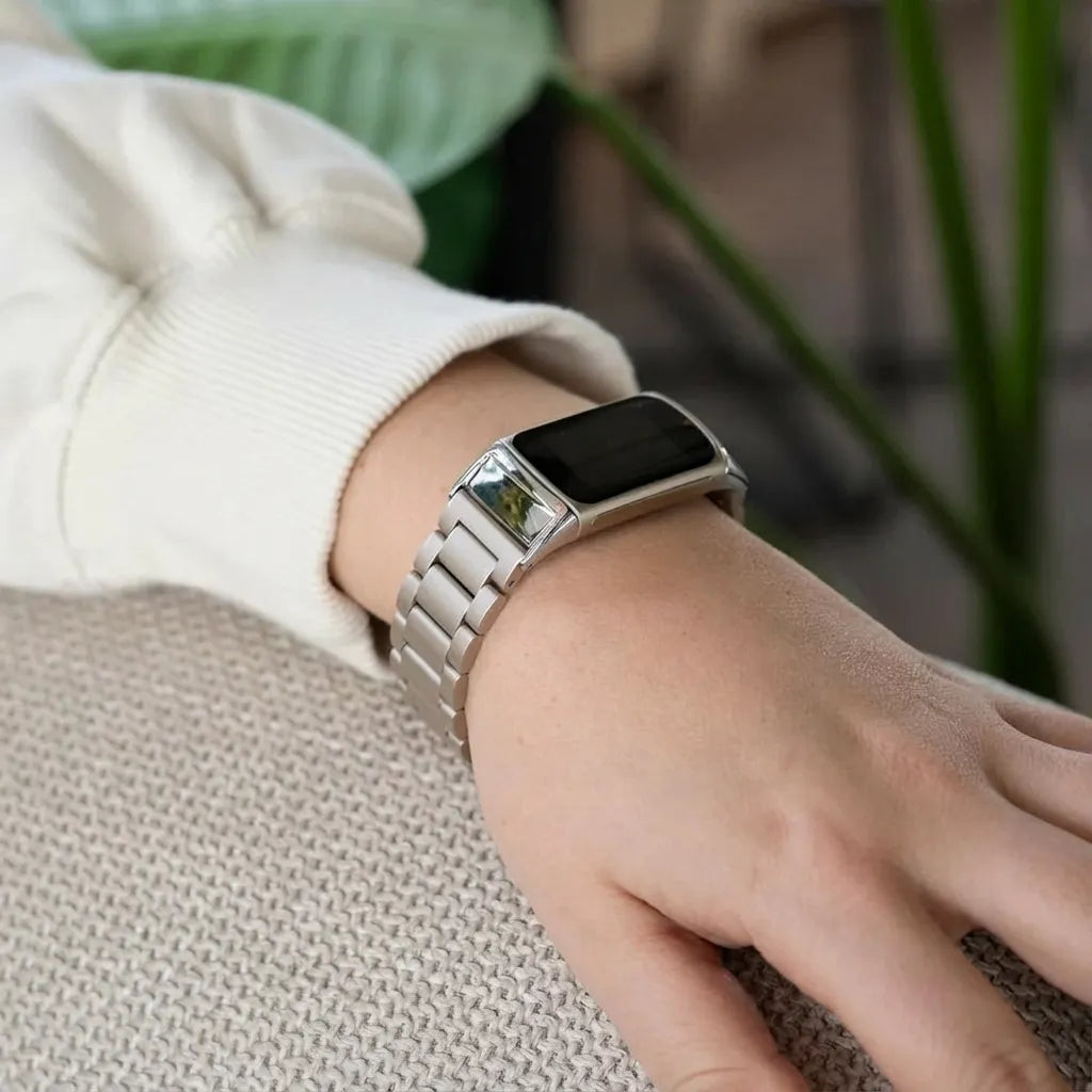 Bracelet acier Fitbit Charge 5 (argent)