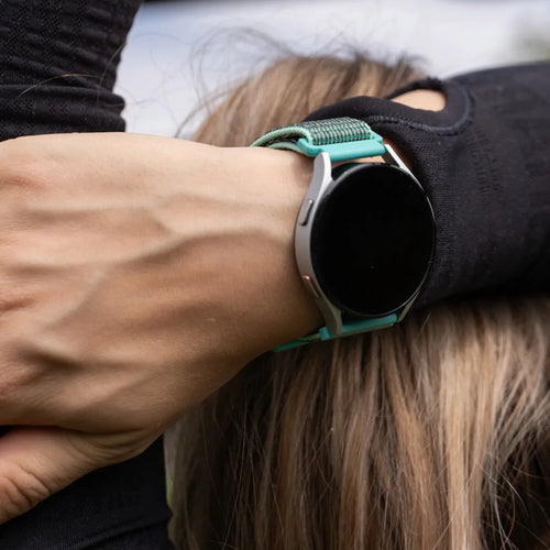 Nylon Strap, mint, lifestyle photo