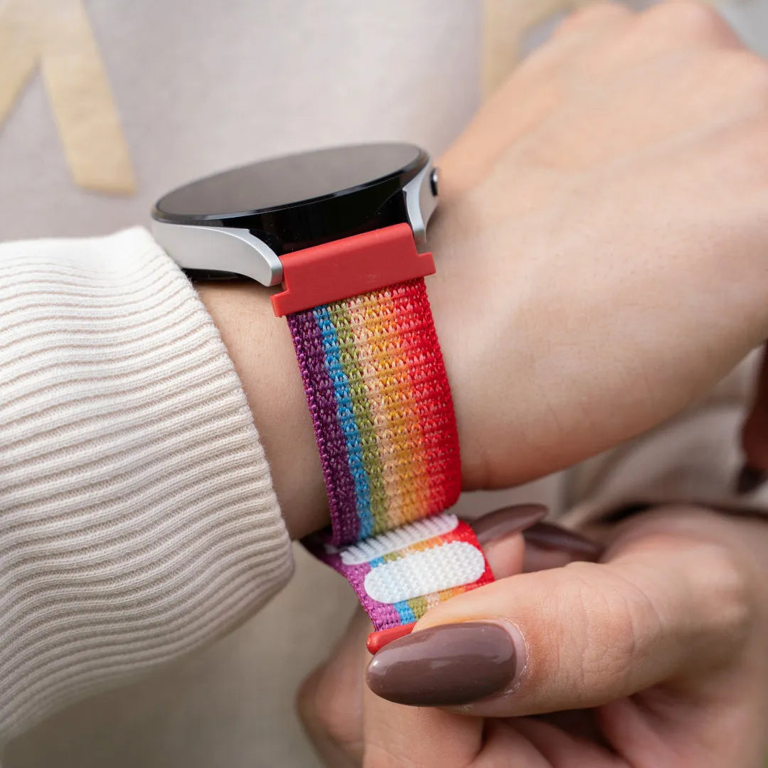 Bracelet nylon Coros Apex 2 Pro (arc-en-ciel)