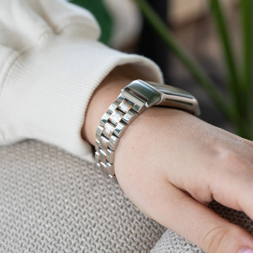 Metal Link Strap, lifestyle photo