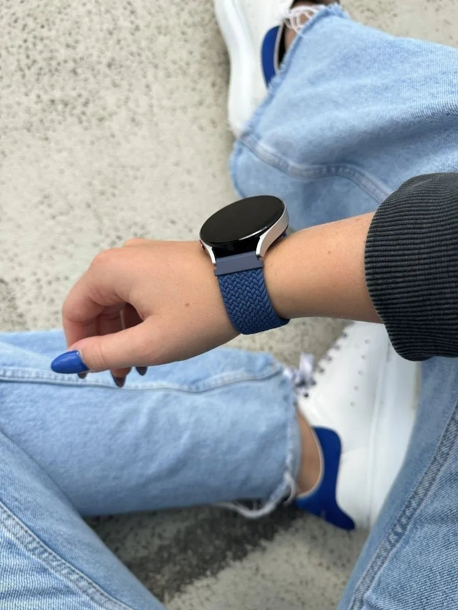 Suunto 9 Peak Adjustable Braided Strap (Blue)