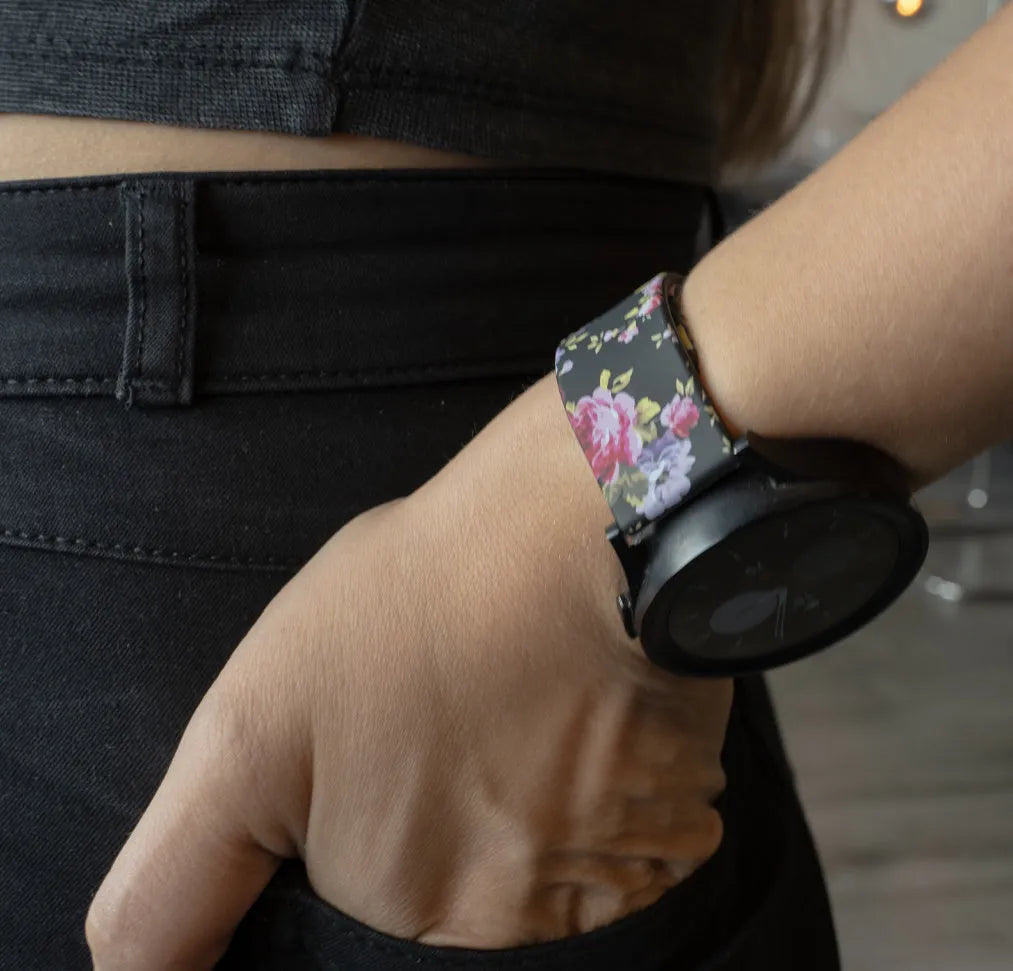Bracelet rose 'Flower' Amazfit GTR Mini