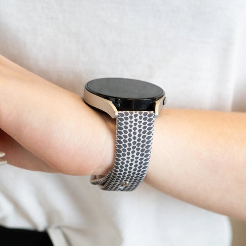 Silicone Patterned Strap, lifestyle photo