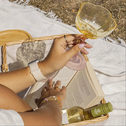 Nylon Strap, apricot, lifestyle photo