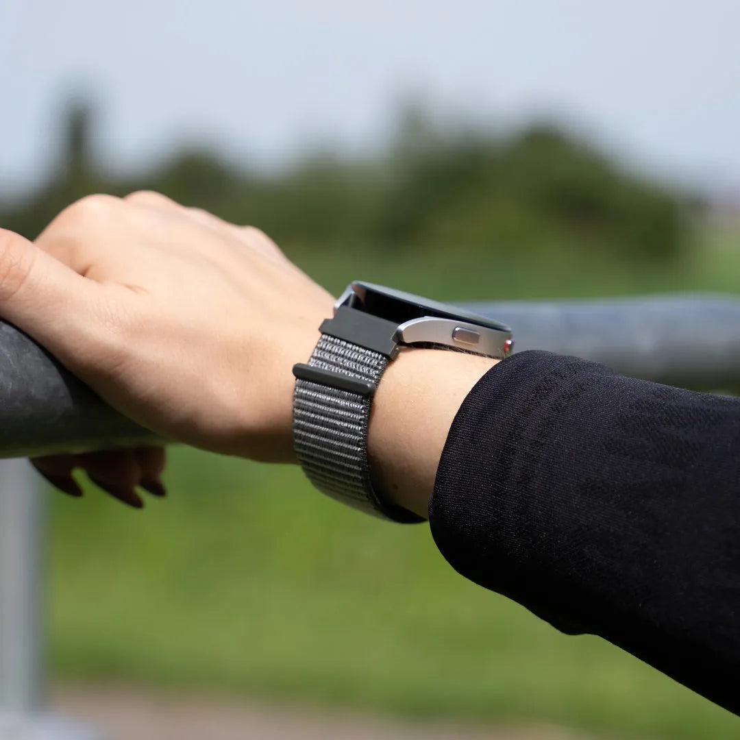 Bracelet nylon Amazfit GTR Mini (vert/gris)