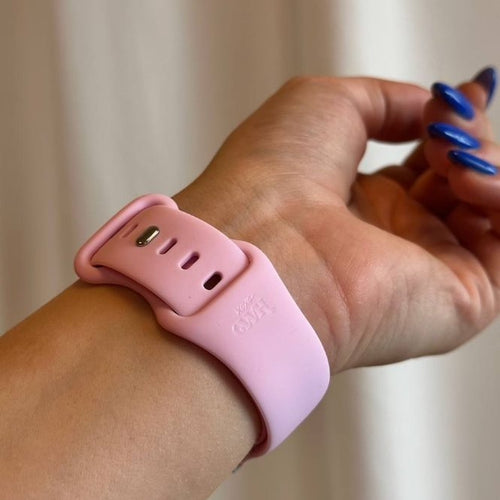 xoxo Wildhearts Samsung Galaxy Watch 4 44mm Silicone Strap (Bright Pink)