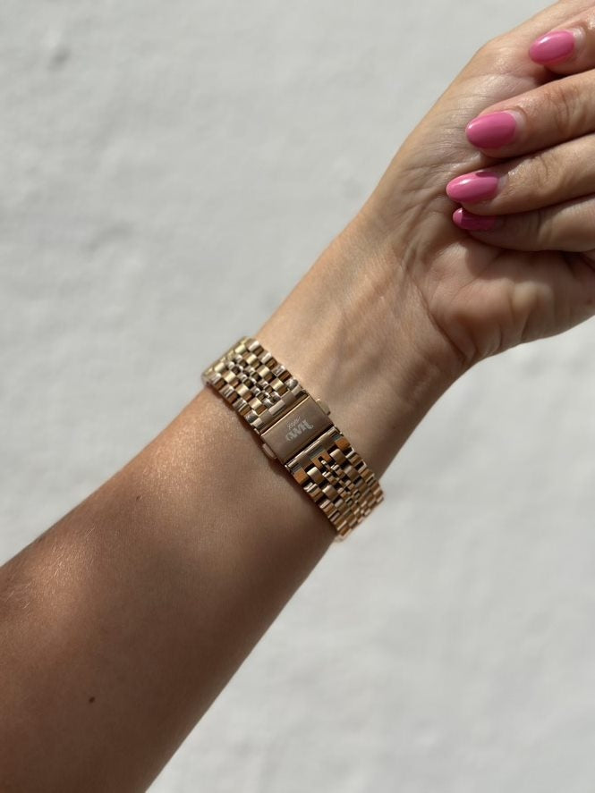 Bracelet acier xoxo Wildhearts Xiaomi Amazfit GTS (rose/doré)