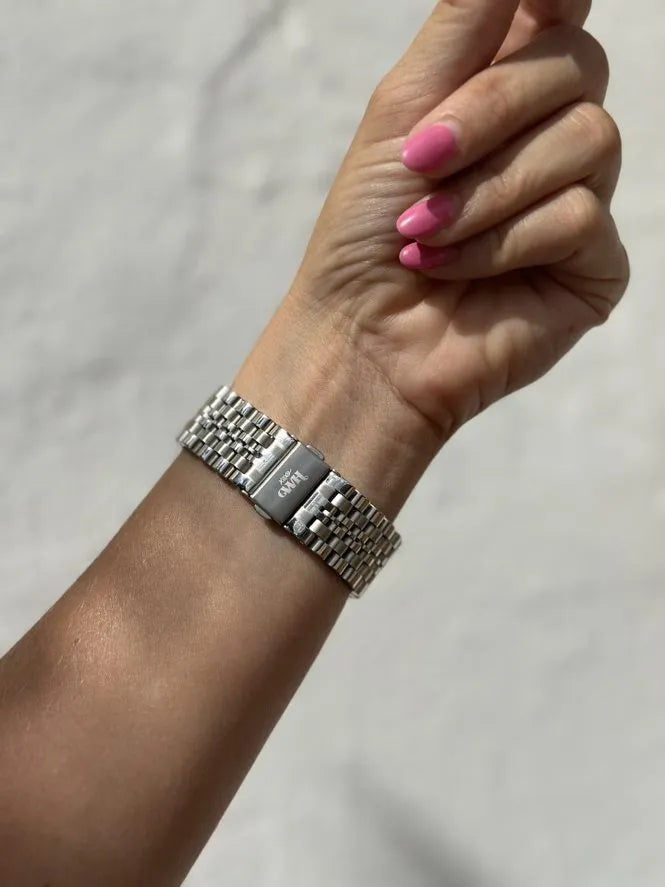 Bracelet acier xoxo Wildhearts Xiaomi Amazfit Bip (argenté)