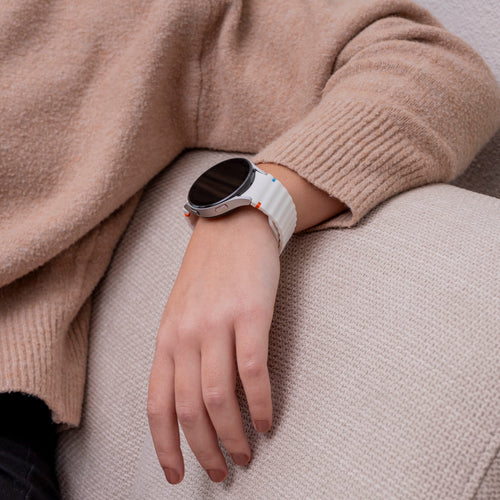 Bracelet Wave Samsung Galaxy Watch 7 40mm (blanc)