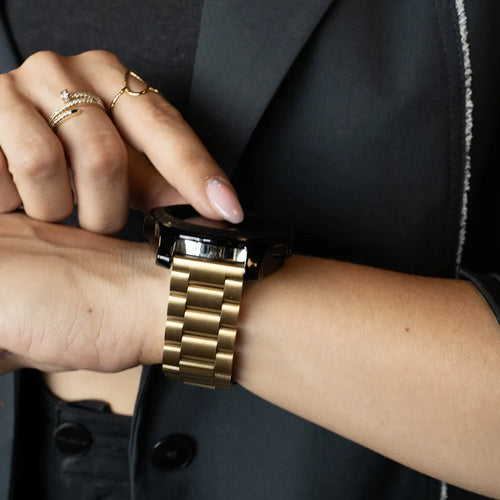 Bracelet acier Coros Apex 42mm (or)