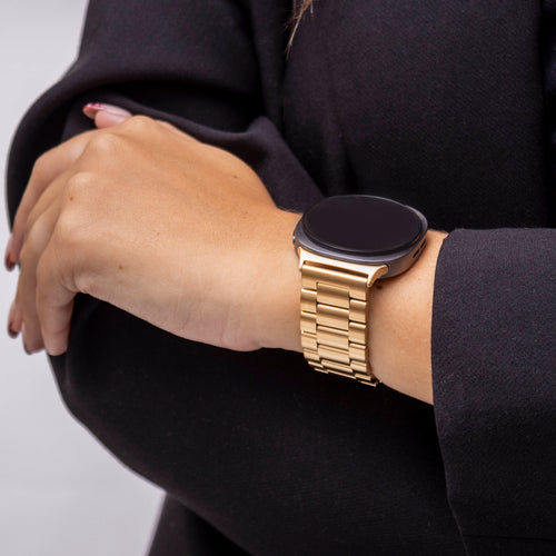 Bandz Bracelet acier 'Classic' Samsung Galaxy Watch 8 Classic (doré)