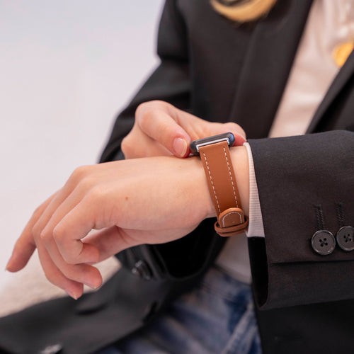 Leather Strap, brown, lifestyle photo