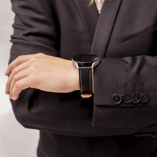 Bracelet cuir 'One push' ICE Smart ST 2.0 Round 1.20 (noir)