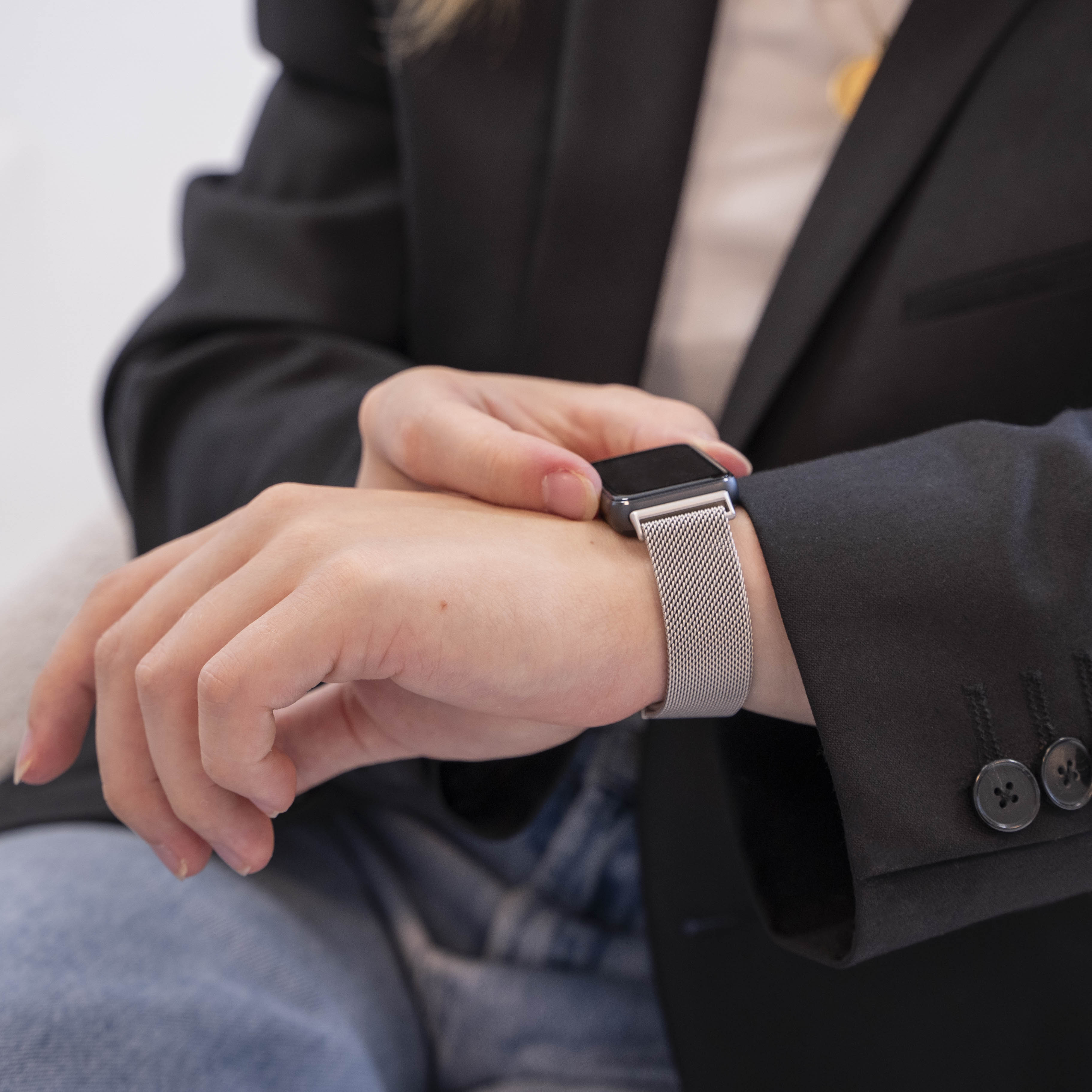 Bracelet Milanais Samsung Galaxy Fit 3 (lumière stellaire)