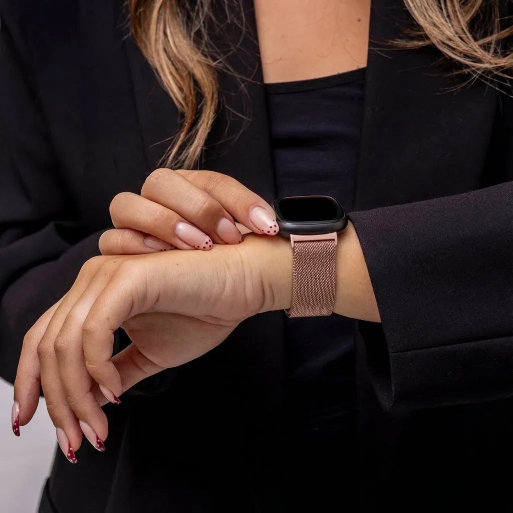 Bracelet Milanaise Fitbit Sense 2 (rose)