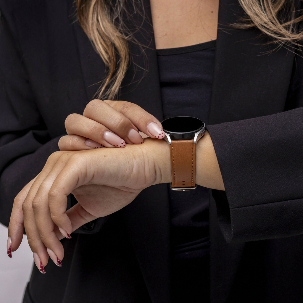 Bracelet cuir moderne ICE Smart 2.0 Rectangular 1.96 (marron)