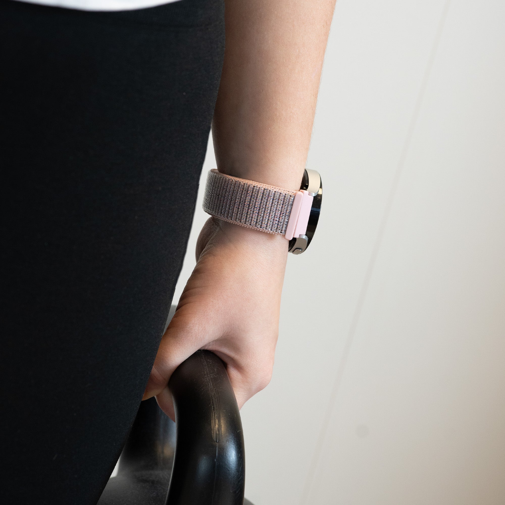 Bandz Bracelet nylon Loop Garmin Vivomove Trend (rose)