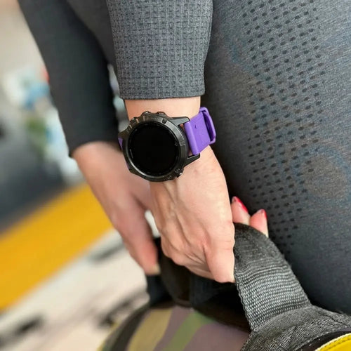 Garmin Forerunner 965 siliconen bandje (paars)