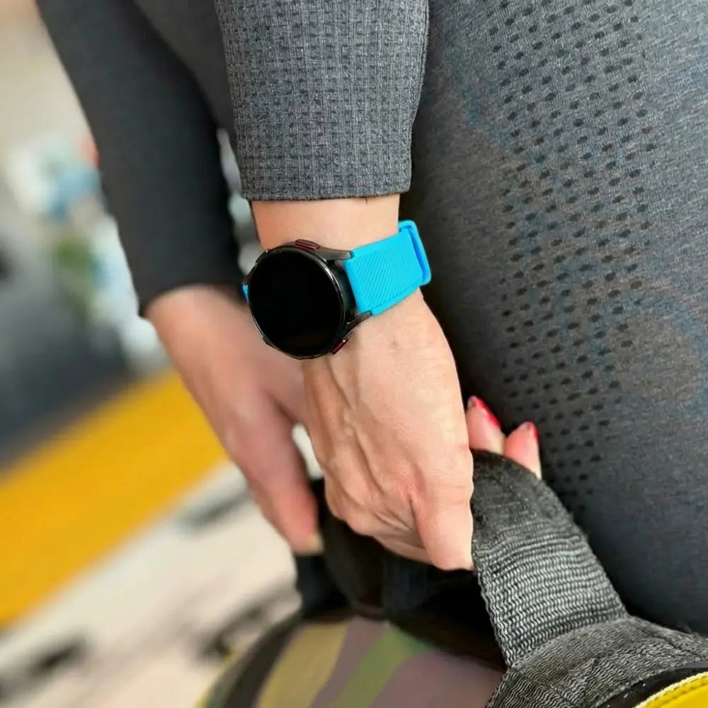 Bracelet silicone Samsung Galaxy Watch 7 - 40mm (bleu clair)