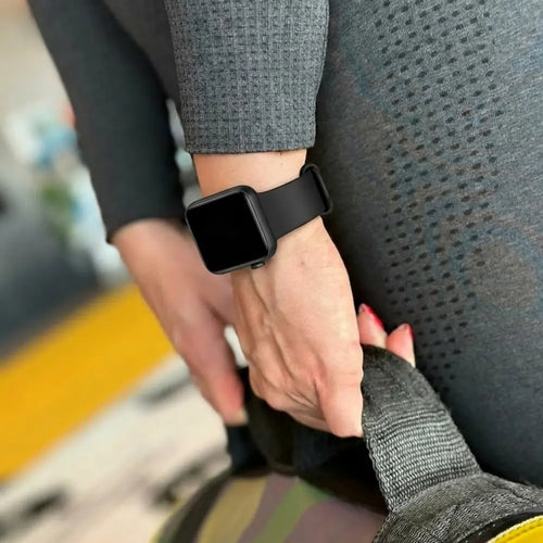 Bandz Xiaomi Mi Watch Lite Silicone Strap 'Classic' (Black)