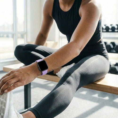 Bracelet silicone Xiaomi Smart Band 10 Pro (mauve)