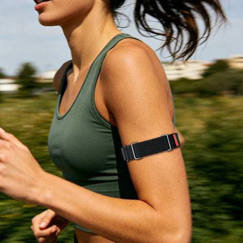Biceps nylon bracelet Fitbit Air (noir)