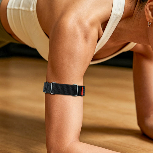 Biceps nylon bracelet Fitbit Air (noir)