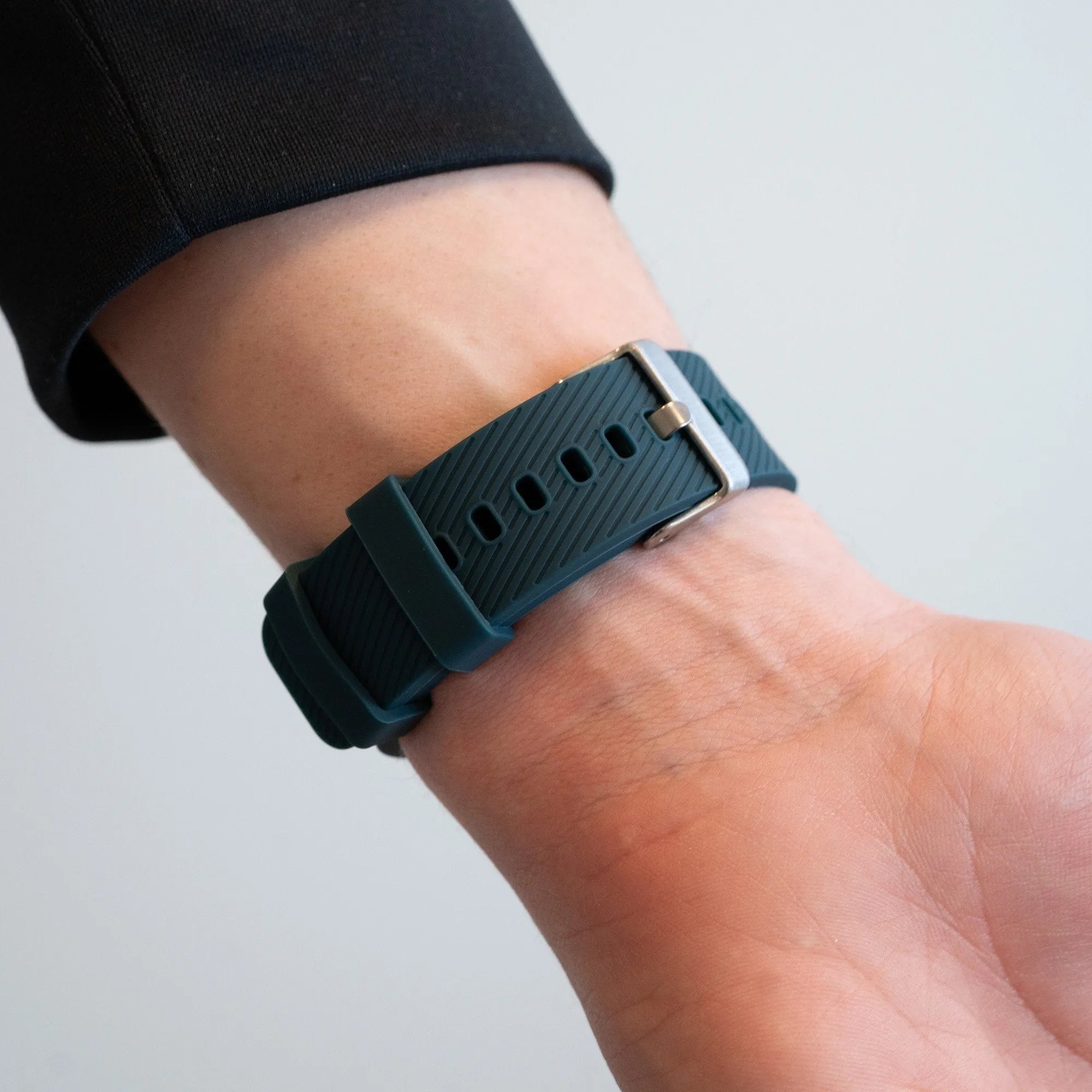 Bandz Suunto Vertical Silicone Strap 'Deluxe' (Dark Green)