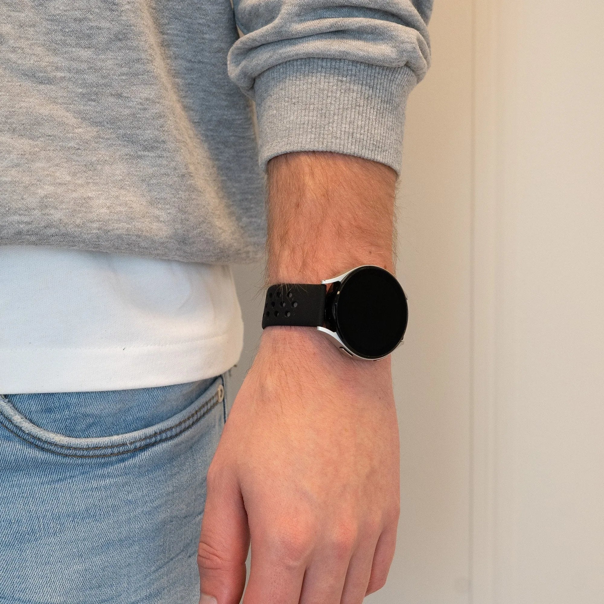 Bandz Bracelet sport 'Air' Suunto 5 Peak (noir)