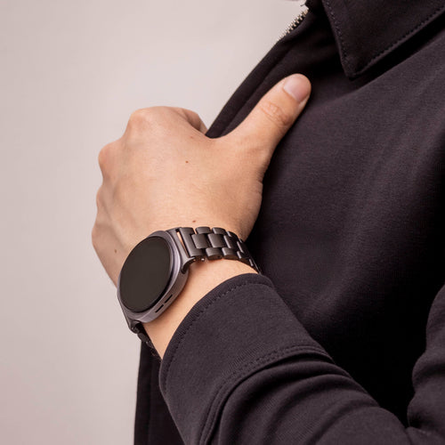 Bandz Samsung Galaxy Watch 9 - 40mm Steel Strap 'Classic' (Black)