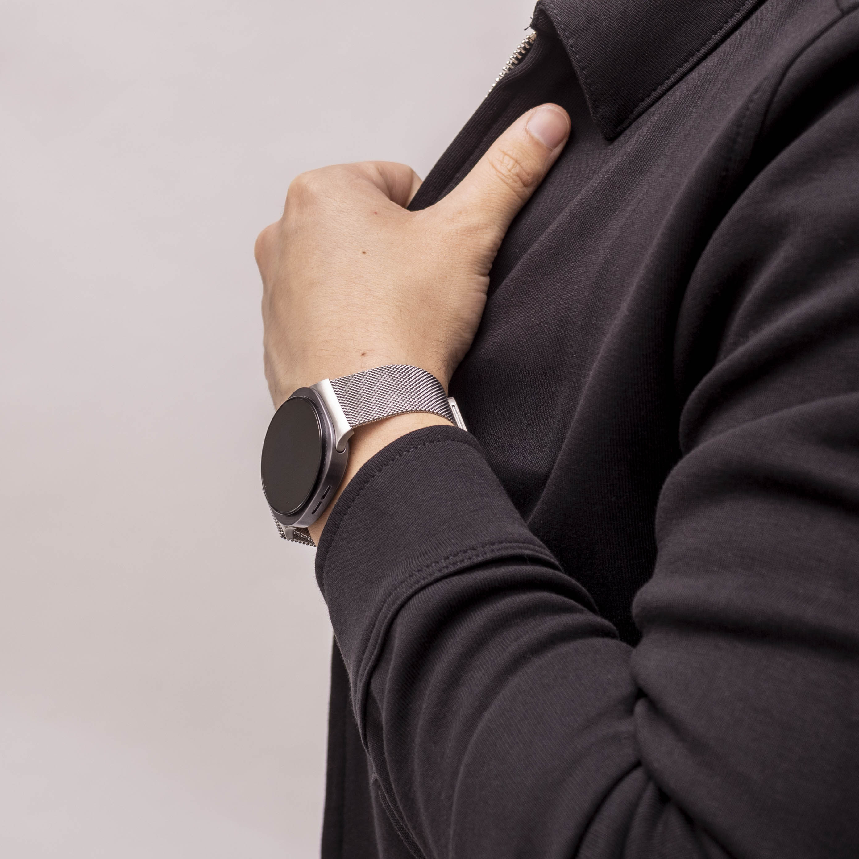 Bracelet milanais Samsung Galaxy Watch 8 - 44mm (argent)