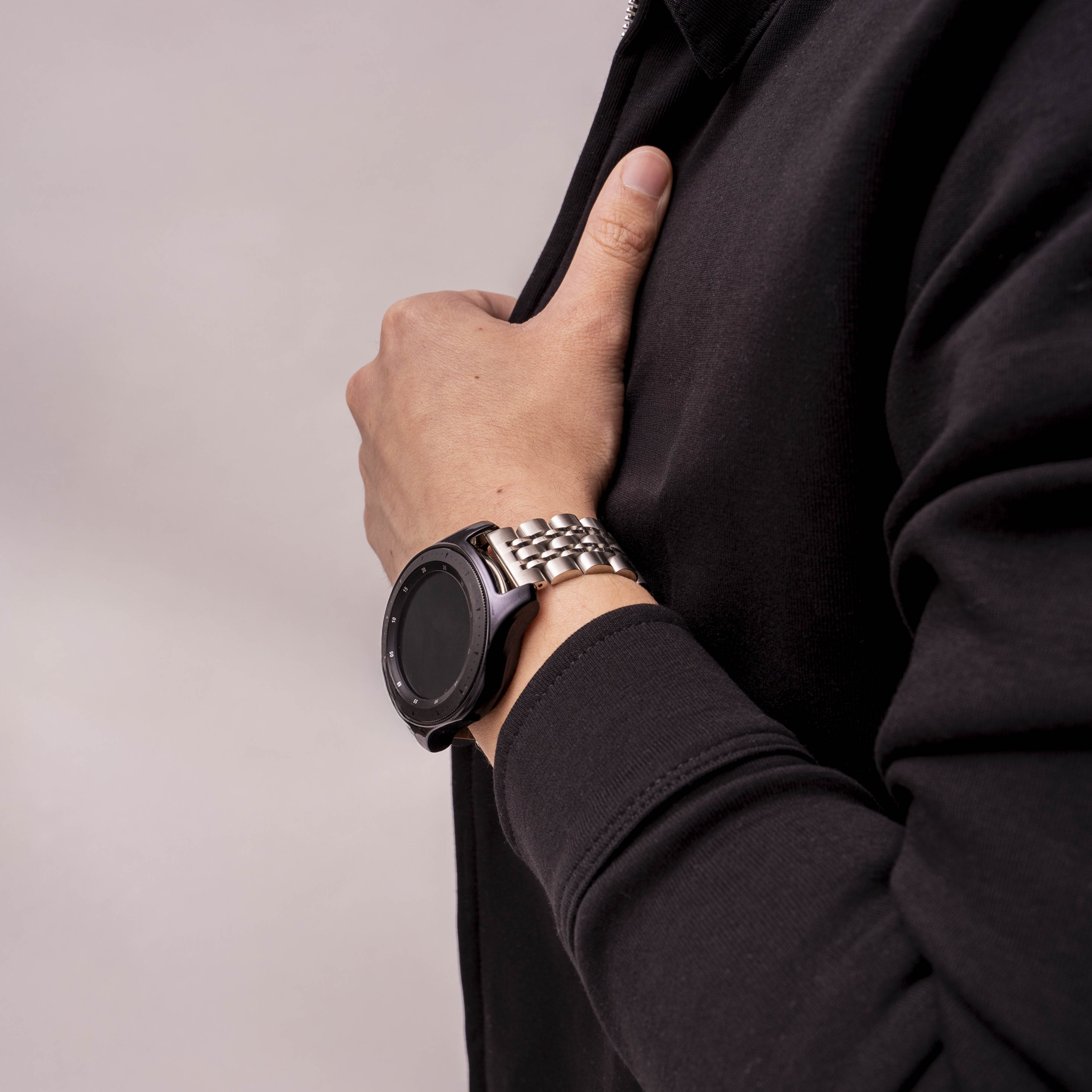 Huawei Watch 3 (Pro) Steel Link Strap Duo (Silver)