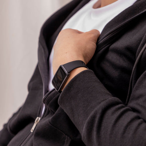 Bracelet silicone classique Huawei Band 9 (noir)